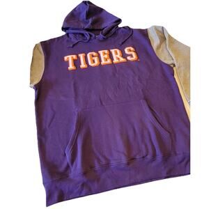 Clemson Tigers Blue 84 NCAA Hoodie Adult Large New w/Tags Purple